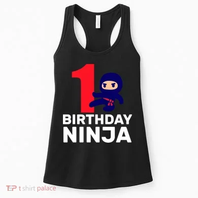 1st Birthday Ninja  Women's Tank Top