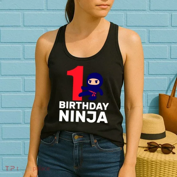 1st Birthday Ninja  Women's Tank Top