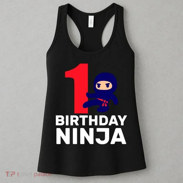 1st Birthday Ninja  Women's Tank Top