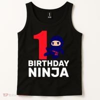 1st Birthday Ninja  Tank Top thumb 2