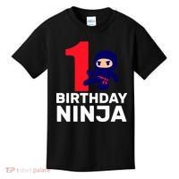 1st Birthday Ninja  Kids T-Shirt thumb 0