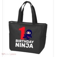 1st Birthday Ninja  Tote Bag thumb 3