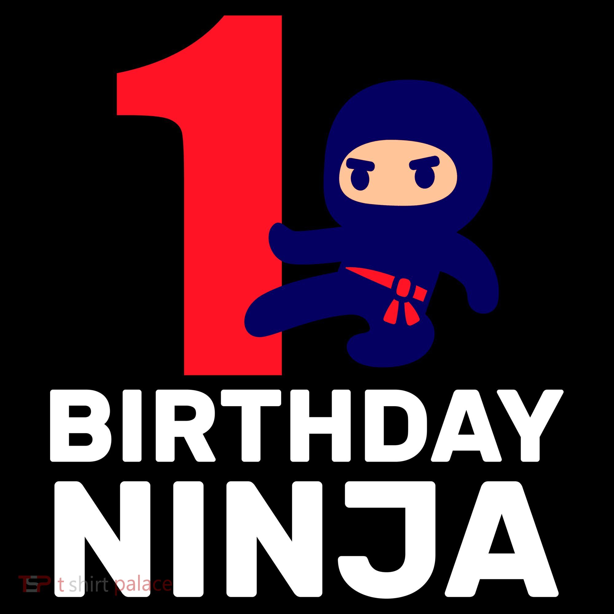 1st Birthday Ninja  Tote Bag
