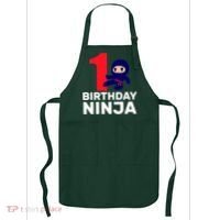 1st Birthday Ninja  Apron thumb 0