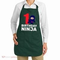 1st Birthday Ninja  Apron thumb 2