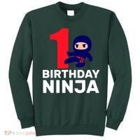 1st Birthday Ninja  Sweatshirt thumb 0