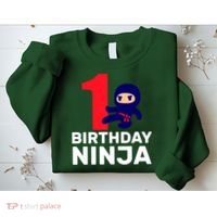 1st Birthday Ninja  Sweatshirt thumb 2