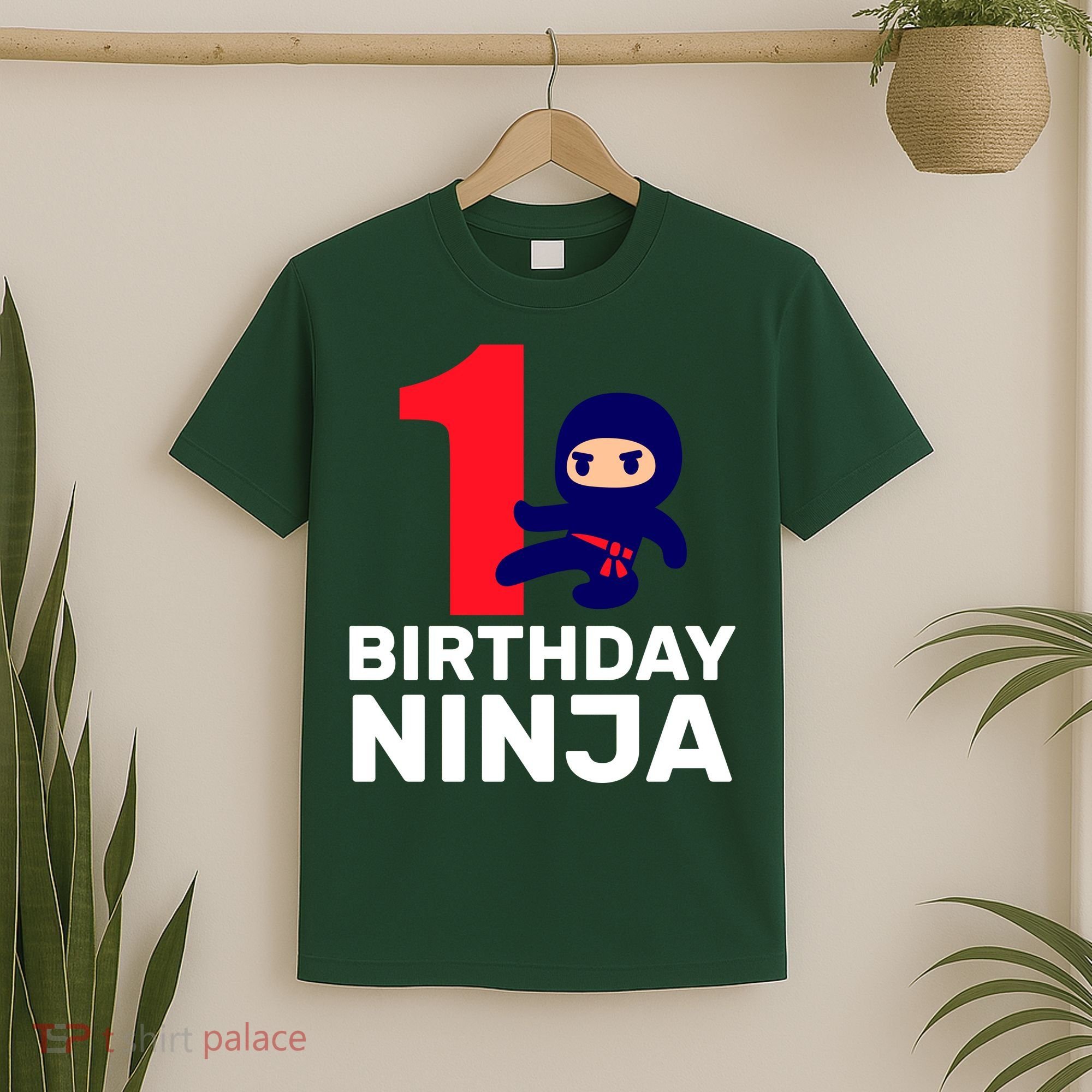 1st Birthday Ninja  T-Shirt