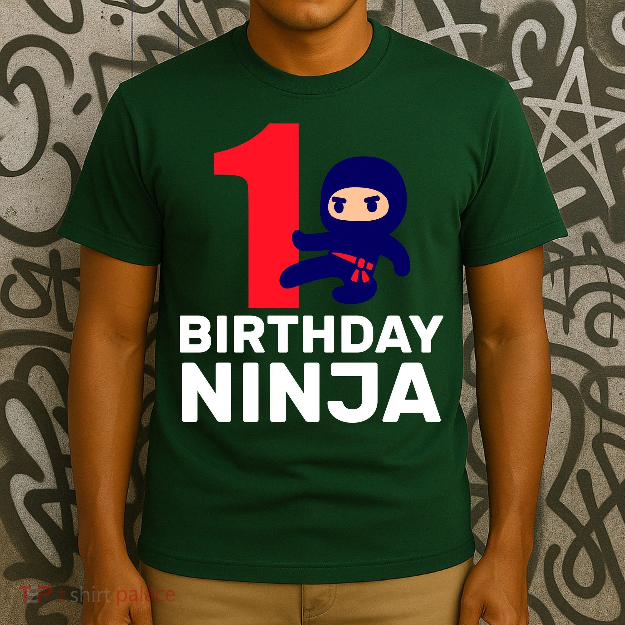 1st Birthday Ninja  T-Shirt