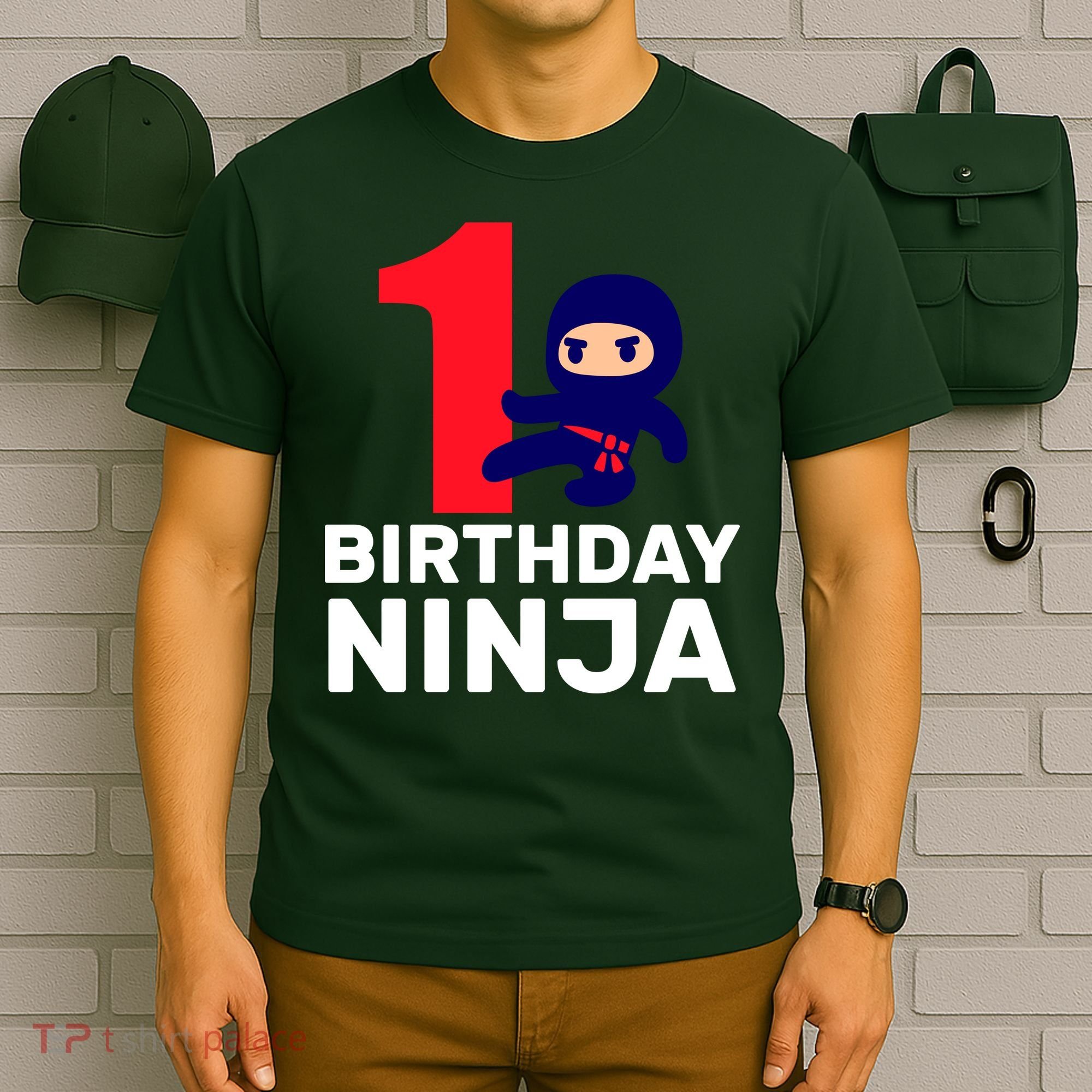 1st Birthday Ninja  T-Shirt