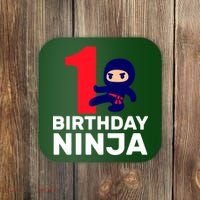 1st Birthday Ninja  Coaster thumb 0