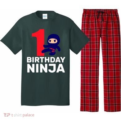 1st Birthday Ninja  Pajama Set