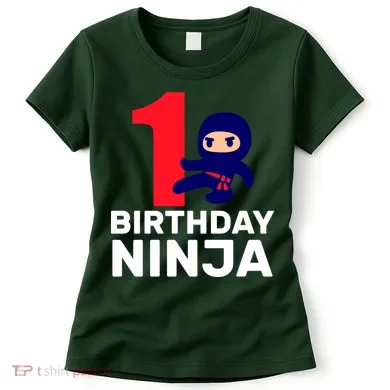 1st Birthday Ninja  Women's T-Shirt