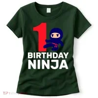 1st Birthday Ninja  Women's T-Shirt thumb 0