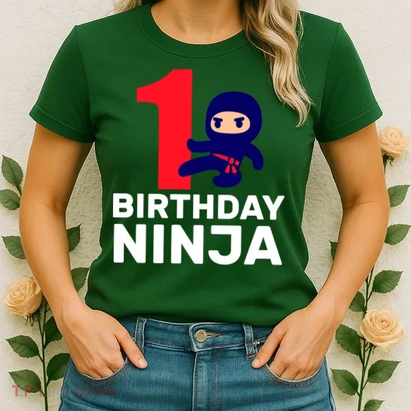 1st Birthday Ninja  Women's T-Shirt