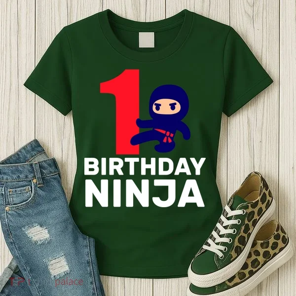 1st Birthday Ninja  Women's T-Shirt
