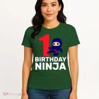1st Birthday Ninja  Women's T-Shirt thumb 4