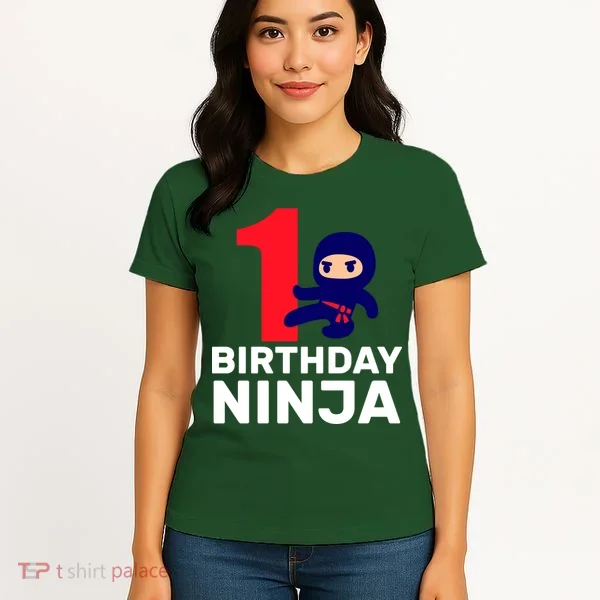 1st Birthday Ninja  Women's T-Shirt