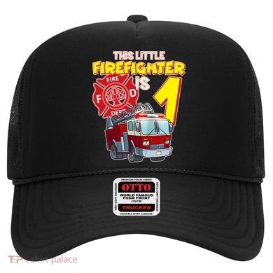 1st Birthday This Little Firefighter Is 1 Hat