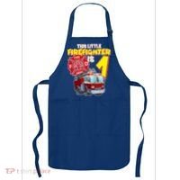1st Birthday This Little Firefighter Is 1 Apron thumb 0