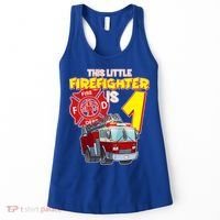 1st Birthday This Little Firefighter Is 1 Women's Tank Top thumb 0