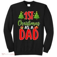 1st Christmas As A Dad Sweatshirt thumb 0