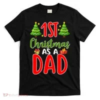 1st Christmas As A Dad T-Shirt thumb 0