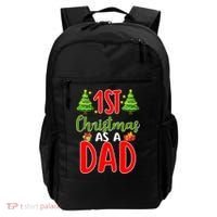 1st Christmas As A Dad Backpack thumb 0