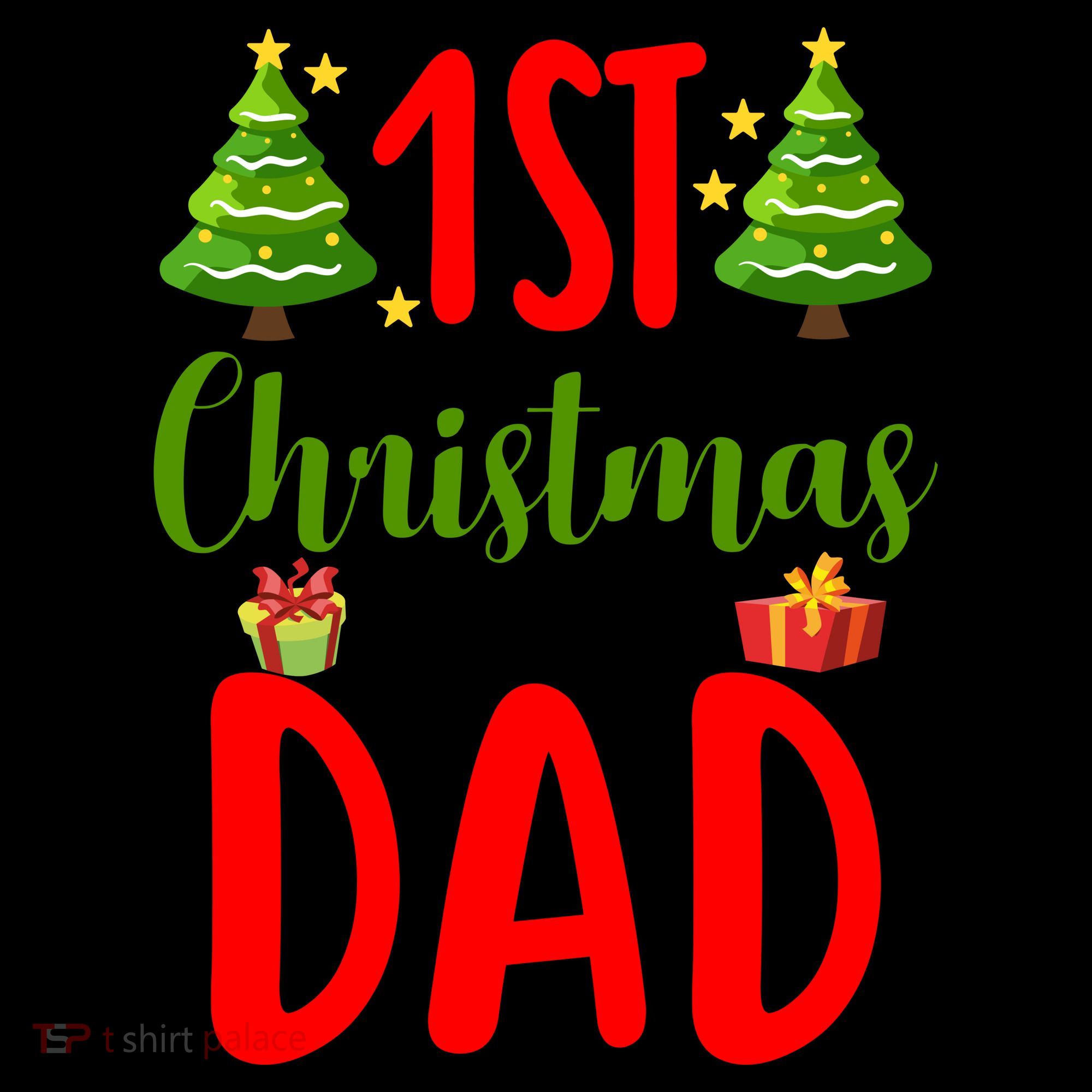 1st Christmas As A Dad Coffee Mug
