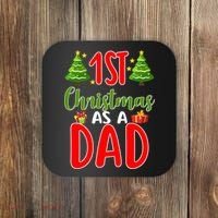 1st Christmas As A Dad Coaster thumb 0