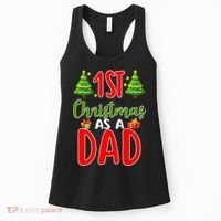 1st Christmas As A Dad Women's Tank Top thumb 0