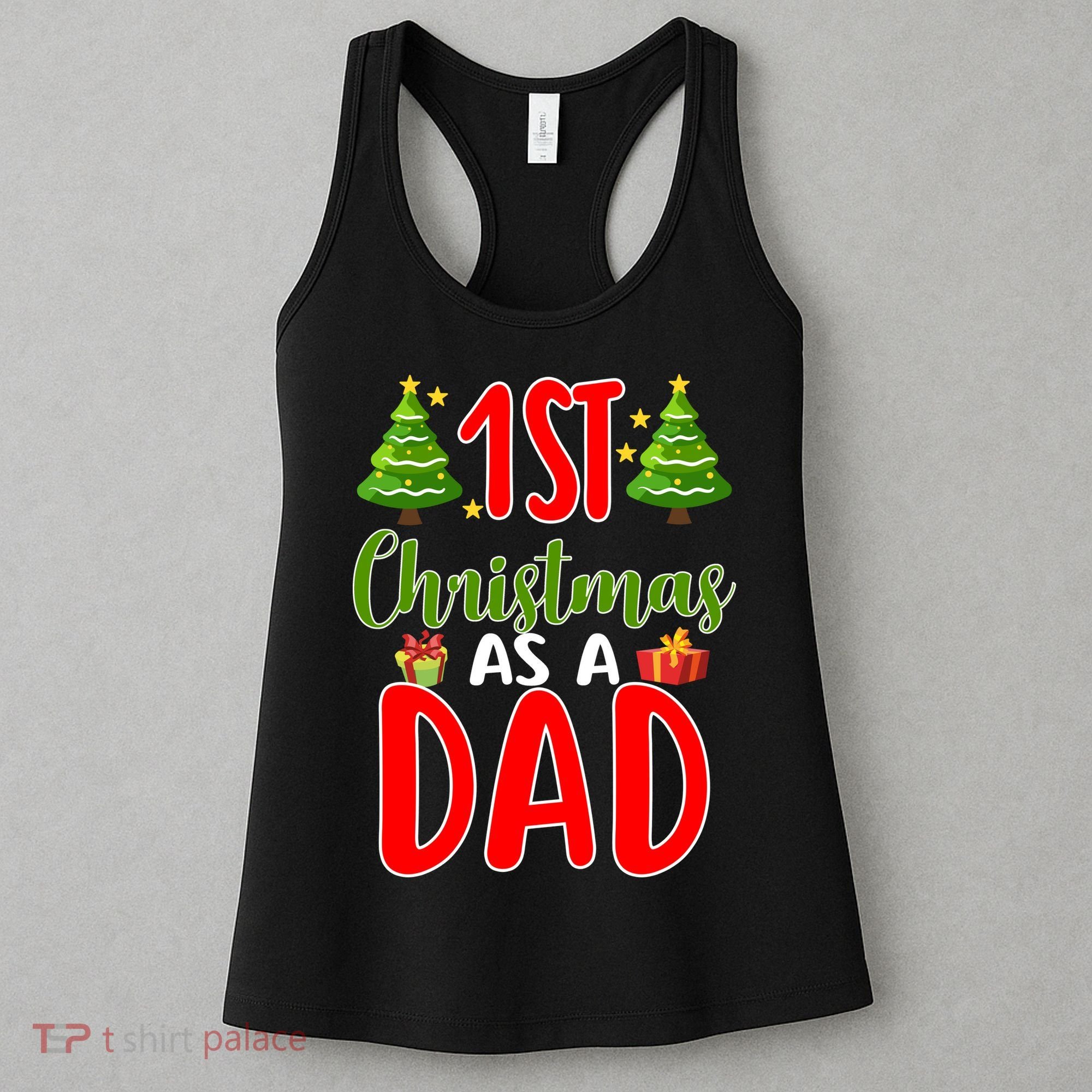 1st Christmas As A Dad Women's Tank Top