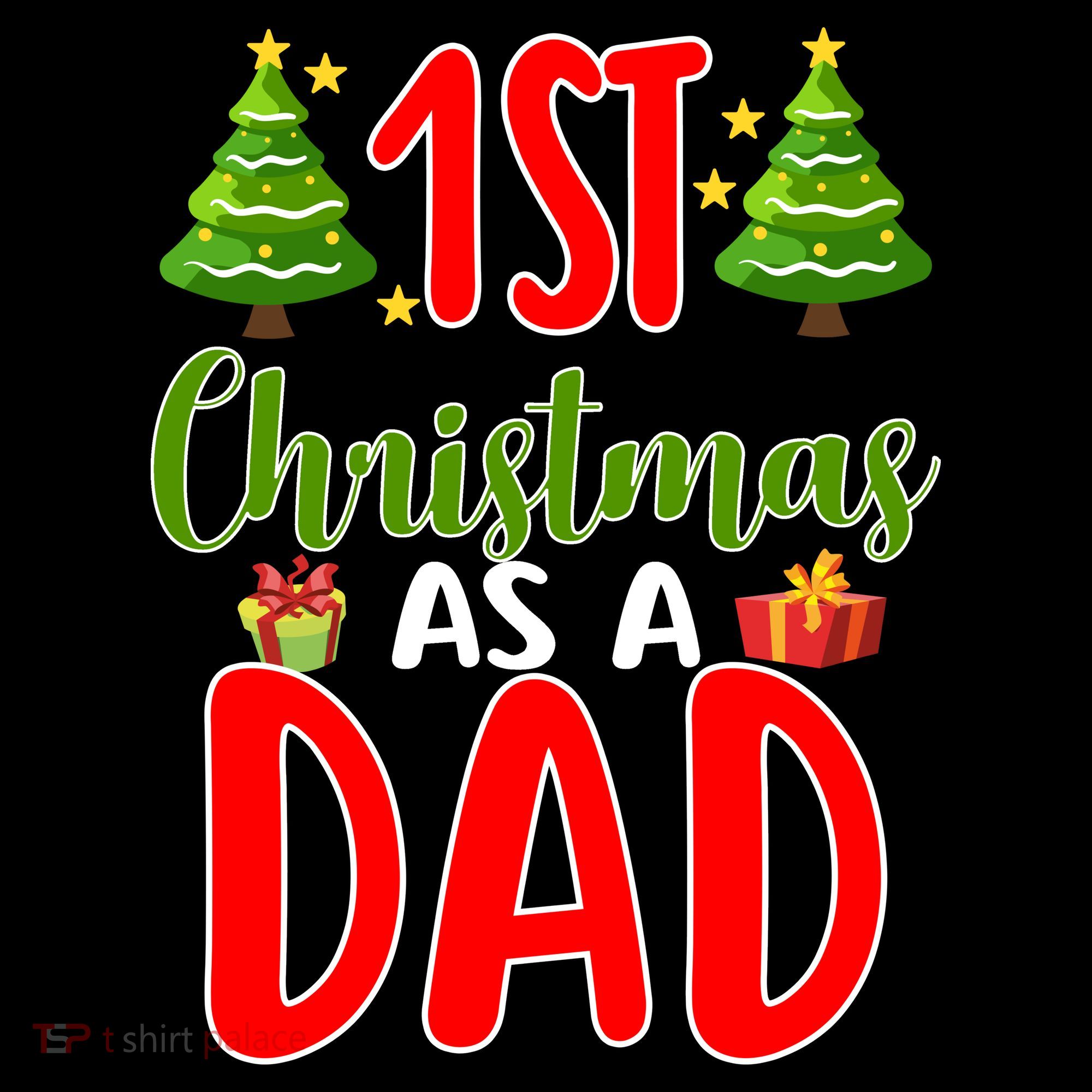 1st Christmas As A Dad Visor