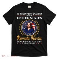 1st First Female Vice President of the United States Kamala Harris T-Shirt thumb 0