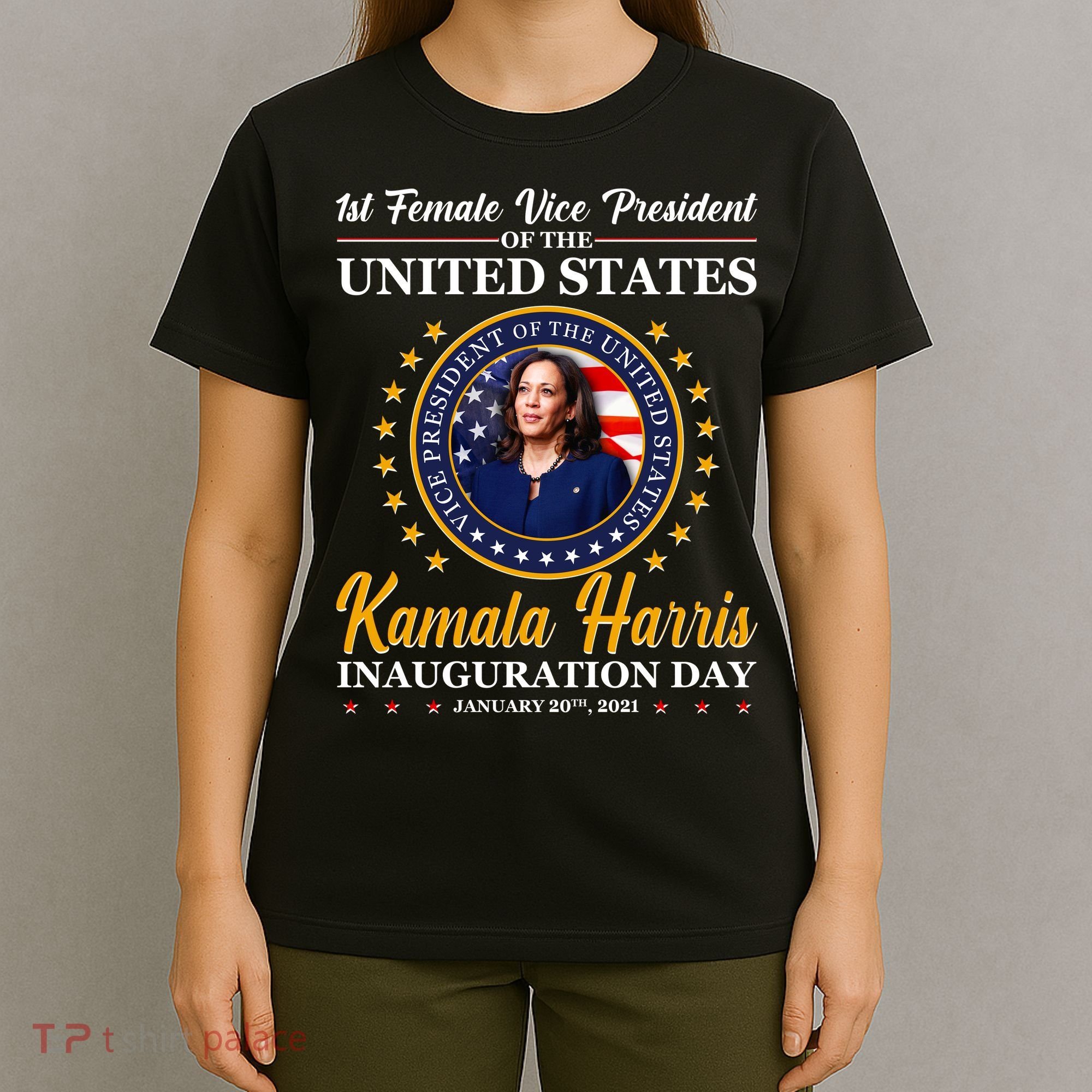 1st First Female Vice President of the United States Kamala Harris T-Shirt