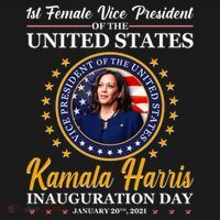 1st First Female Vice President of the United States Kamala Harris T-Shirt thumb 7