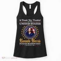 1st First Female Vice President of the United States Kamala Harris Women's Tank Top thumb 0
