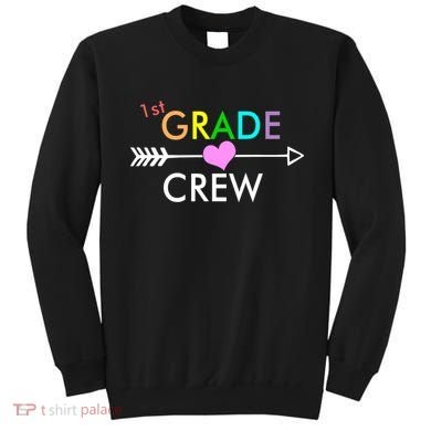 1st Grade Crew Arrow Heart Sweatshirt