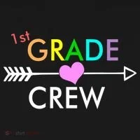 1st Grade Crew Arrow Heart Bucket Hat thumb 4