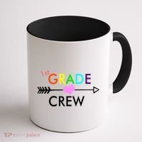 1st Grade Crew Arrow Heart Coffee Mug thumb 1