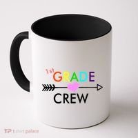 1st Grade Crew Arrow Heart Coffee Mug thumb 0