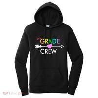 1st Grade Crew Arrow Heart Women's Hoodie thumb 0