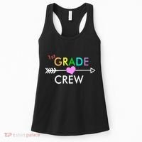 1st Grade Crew Arrow Heart Women's Tank Top thumb 0