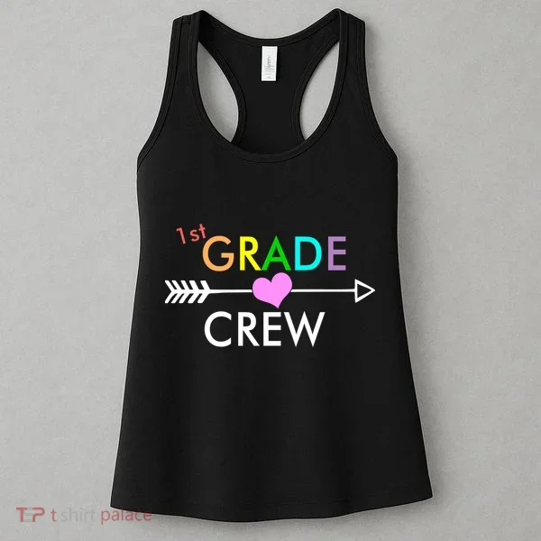 1st Grade Crew Arrow Heart Women's Tank Top