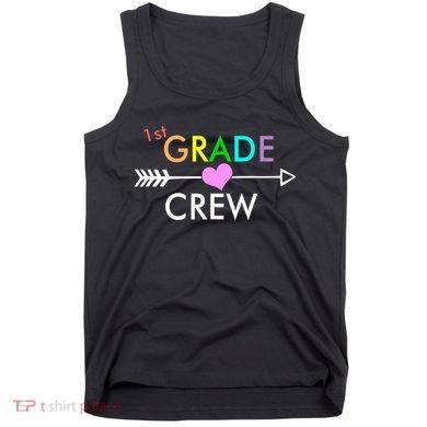1st Grade Crew Arrow Heart Tank Top