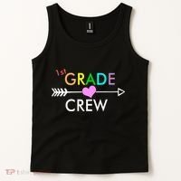 1st Grade Crew Arrow Heart Tank Top thumb 2