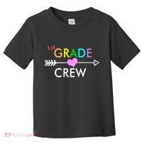 1st Grade Crew Arrow Heart Toddler T-Shirt thumb 0