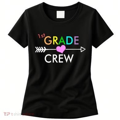 1st Grade Crew Arrow Heart Women's T-Shirt