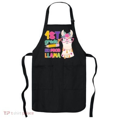 1st Grade? No Prob Llama Apron
