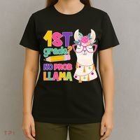 1st Grade? No Prob Llama T-Shirt thumb 4